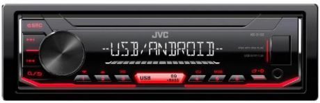 Автомагнитола JVC KD-X152 USB MP3 FM RDS 1DIN 4x50Вт черный