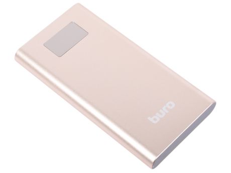 Портативное зарядное устройство Buro RA-10000-QC3.0-I&O 10000мАч золотистый