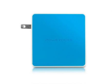 Портативное зарядное устройство Powerocks Tetris 2xUSB 3000mAh голубый