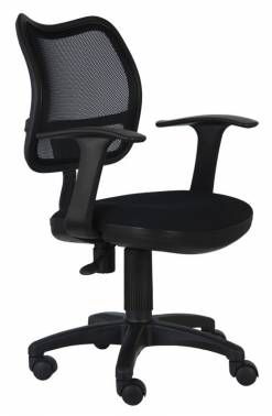 Кресло Buro CH-797AXSN/26-28 спинка черная сетка сиденье черная ткань