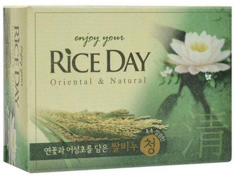 Мыло туалетное CJ Lion Rice Day экстракт лотоса 100 г