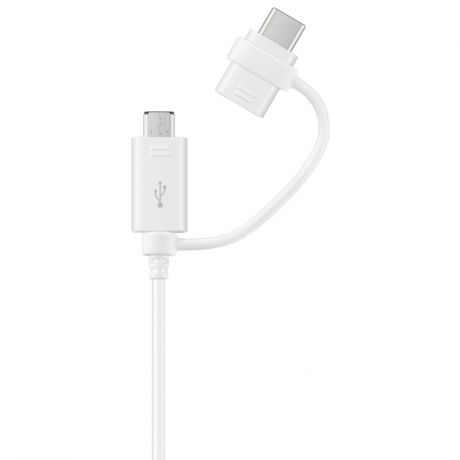 Кабель Samsung USB - USB-C + microUSB белый EP-DG930DWEGRU