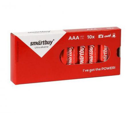 Батарейки Smartbuy SBBA-3A10BX AAA 10 шт