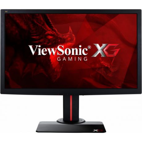 МОНИТОР 27" Viewsonic XG2702 Black-Red с поворотом экрана (LED, 1920x1080, 144Hz, 1 ms, 170°/160°, 4