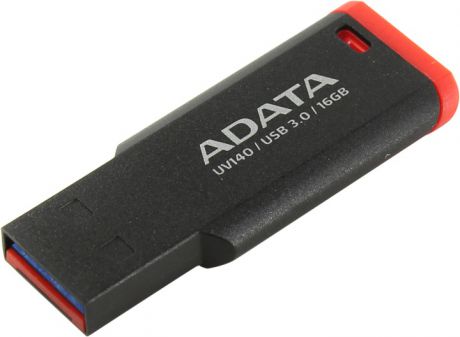 USB флешка A-Data UV140 16GB Black Red (AUV140-16G-RKD) USB 3.0