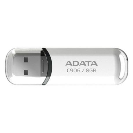 USB флешка A-Data C906 8GB White (AC906-8G-RWH) USB 2.0 / 15 МБ/cек / 5 МБ/cек