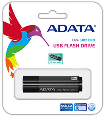 USB флешка A-Data S102P Pro 32GB Grey (AS102P-32G-RGY) USB 3.0 / 100 МБ/cек / 50 МБ/cек