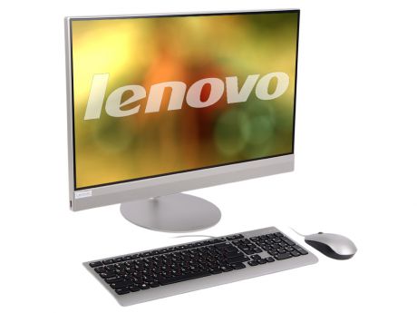 Моноблок Lenovo IdeaCentre 520-24ICB (F0DJ005SRK) i7-8700T (2.4)/8G/1T+16G SSD/23.8"FHD/AMD Radeon 530 2G/DVDrw/BT/Win10 silver