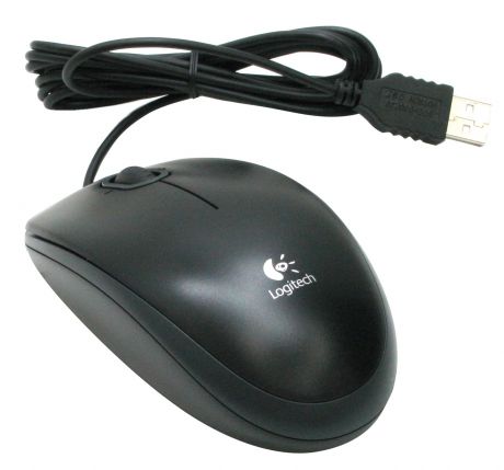 Мышь Logitech Wireless Mouse B110 (910-005508) SILENT Black проводная, оптическая, 1000 dpi, 2 кнопки + колесо