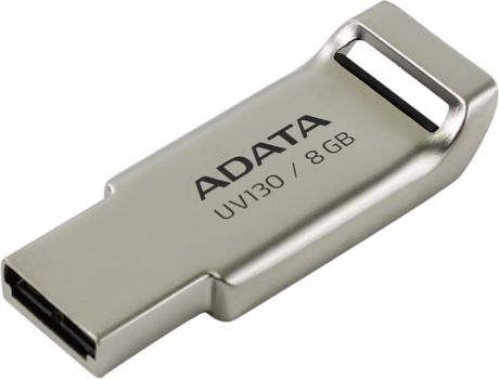 Внешний накопитель 8GB USB Drive ADATA USB 2.0 UV130 золотой мет. AUV130-8G-RGD