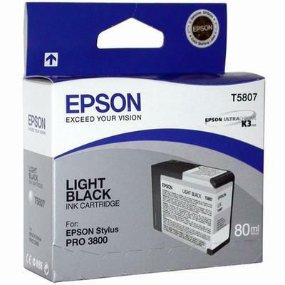 Картридж Epson C13T580700 для Epson Stylus Pro 3800 светло-черный