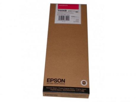 Картридж Original Epson [C13T606B00] для Epson Stylus Pro 4880 (220 мл) Magenta