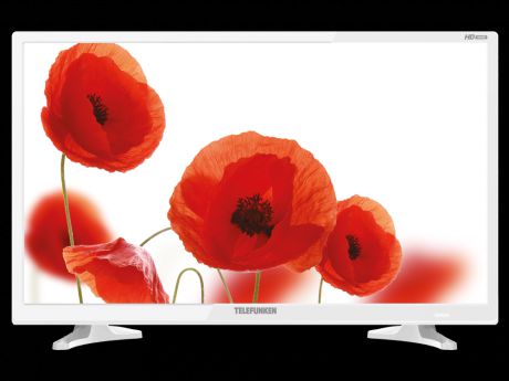 Телевизор LED 24" TELEFUNKEN TF-LED24S71T2 белый/HD Ready/DVBT-2/HDMI/USB