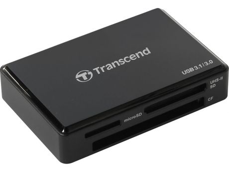 Картридер Transcend TS-RDF8K USB3.0 ридер для карт SDXC/UDMA7 CF/SD UHS/MSXC черный