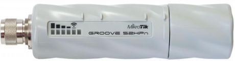 Беспроводная точка доступа MikroTik Groove A-52HPn 802.11abgn, 125Mbps, 2.4/5GHz, 1xLAN