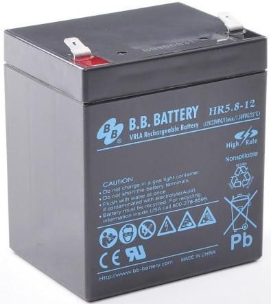 Батарея B.B. Battery HR5.8-12 5.8Ач 12B
