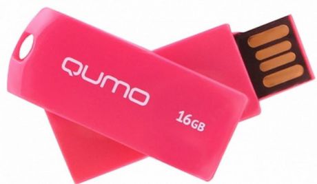 USB флешка QUMO Twist Cerise 16GB Green (QM16GUD-TW-Cerise) USB 2.0