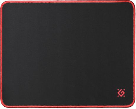 Коврик игровой Defender Black M 360x270x3 мм, ткань+резина