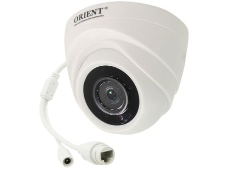 Камера наблюдения ORIENT IP-940-OH1A MIC IP-Камера купольная с микрофоном, 1/4" OmniVision 1Mpx CMOS Sensor (OV9732+Hi3518E), 2Mpx HD Lens 2.8mm/F2.0,