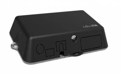 Точка доступа MikroTik RB912R-2nD-LTm LtAP mini with 650MHz CPU, 64MB RAM, 1xLAN, built-in 2.4Ghz 802.11b/g/n Dual Chain wireless with integrated ante