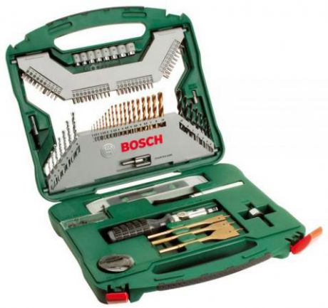 Набор инструментов Bosch X-Line Titanium 100 предметов 2607019330