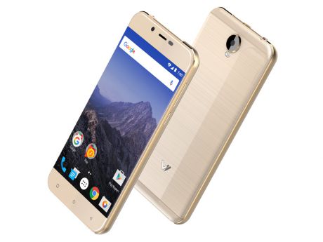 Смартфон Vertex Impress Eagle 4G (Gold) MediaTek MT6737 (1.25) / 2GB / 16GB / 5" 1280x720 IPS / 2 Sim / 3G / 4G LTE / GPS / 8Mp, 5Mp / Android 7.0 (VEGL4G-GLD)
