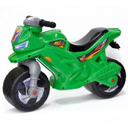 ОР501в6 Каталка-мотоцикл беговел Racer RZ 1, цвет зеленый