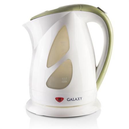 Чайник GALAXY GL0216 2200 Вт белый 1.7 л пластик