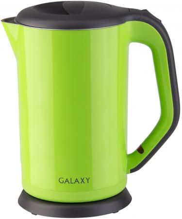 Чайник GALAXY GL0318 2000 Вт зелёный 1.7 л металл/пластик