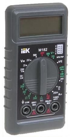 Мультиметр IEK Compact M182 цифровой