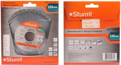 Пильный диск Sturm! 9020-125-22-36T