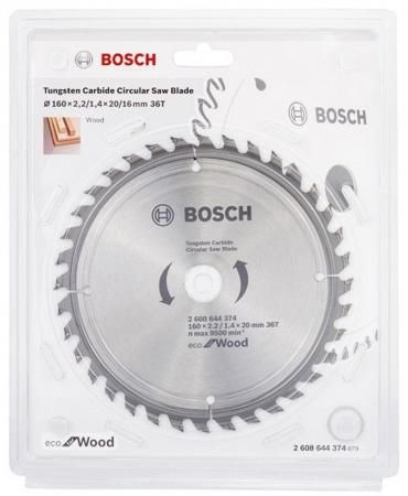 Пильный диск Bosch ECO WO 160x20/16-36T 2608644374