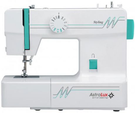 Швейная машина Astralux Styling белый/зеленый