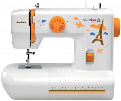 Швейная машина Astralux Amber белый/рисунок