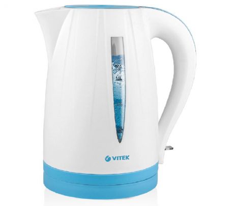 Чайник Vitek VT-7031(W) белый 2200Вт, 1.7л, пластик
