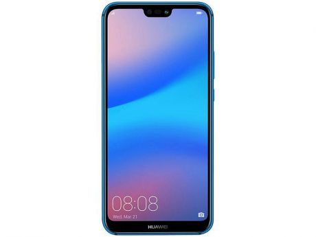 Смартфон Huawei P20 Lite (ANE-LX1) Blue Kirin 659(2.36GHz)/4GB/64GB/5.84" 2280x1080/2 Sim/3G/LTE/BT/Wi-Fi/16Mp+2Mp/16Mp/GPS/Glonas/Android 8.0