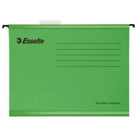 Подвесная папка ESSELTE PENDAFLEX PLUS FOOLSCAP, 25 шт, зеленый, цена за 1шт 90337