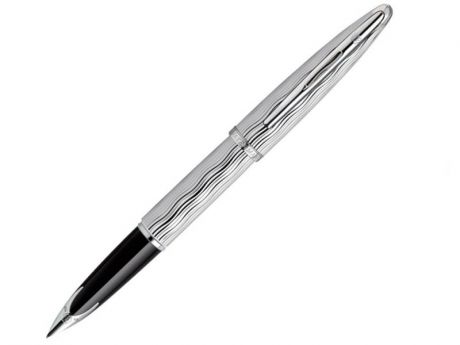 Ручка перьевая Waterman Carene Essential Silver ST перо F серебристый S0909830