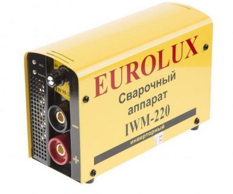 Инвертор сварочный EUROLUX IWM220 220В 10-220А ПВ70% 4.85кг