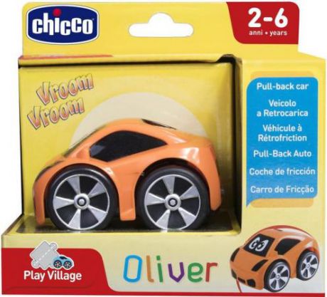 Мини-машинка Chicco "Turbo Touch" Oliver {оранжевый}