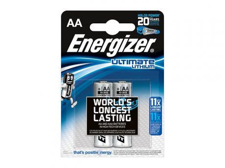 ENERGIZER Батарейка Lithium L91 тип АА 2шт