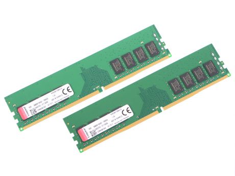 Оперативная память Kingston KVR24N17S8K2/16 DIMM DDR4 2x8Gb 2400MHz DIMM 288-pin/PC-19200/CL17