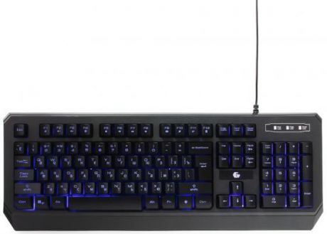 Клавиатура игровая Gembird KB-G20L,USB,черн, подсветка симв,19 антифант. кл, код Survarium,1.75 м