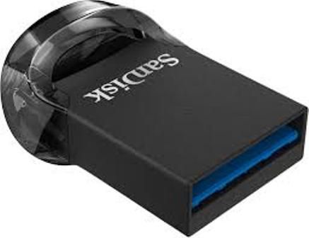 Флешка USB 16Gb SanDisk Ultra Fit SDCZ430-016G-G46 черный