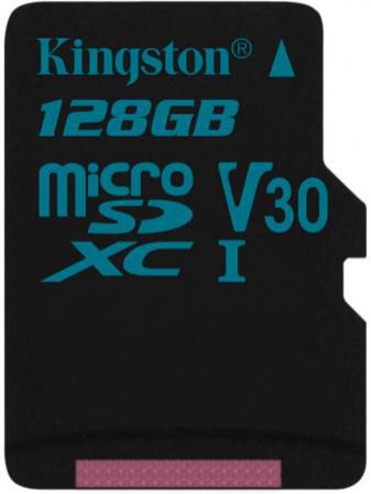 Карта памяти MicroSDXC 128GB Kingston Class UHS-I U3 V30 Canvas Go [SDCG2/128GBSP]