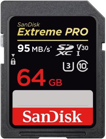 Карта памяти Sandisk SDSDXXG-064G-GN4IN SDXC 64Gb Class 10