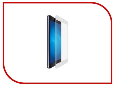 Аксессуар Закаленное стекло для Xiaomi Redmi Note 4X DF xiColor-10 White