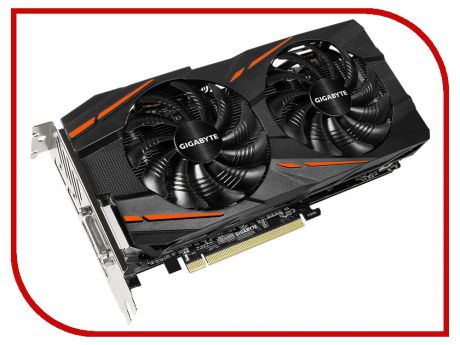 Видеокарта GigaByte Radeon RX 570 1244Mhz PCI-E 3.0 4096Mb 7000Mhz 256 bit DVI HDMI HDCP OEM GV-RX570GAMING-4GD-MI