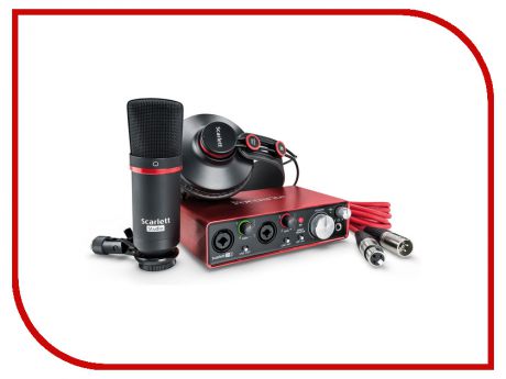 Комплект для звукозаписи Focusrite Scarlett Studio 2nd Gen