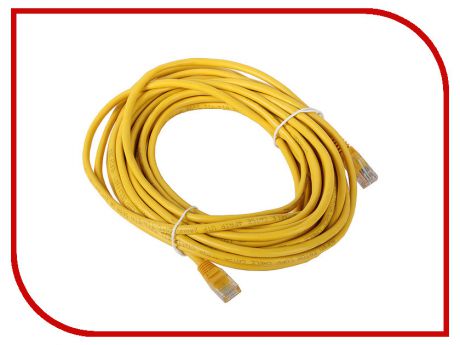 Сетевой кабель AOpen UTP cat.5e ANP511 15m Yellow